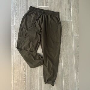 Old navy L dark green quick dry light weight jogger